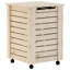 Solid Wood Laundry Cart
