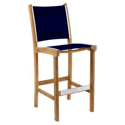 St. Tropez 28" Teak Patio Bar Stool