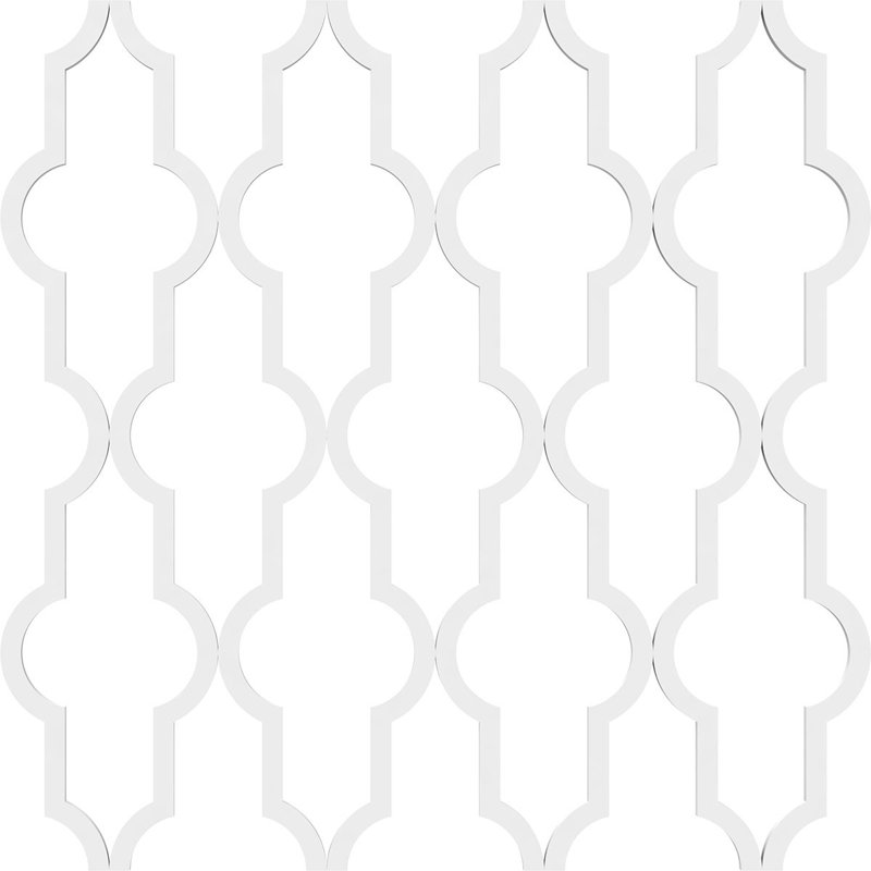 Medium Gray PVC Decorative Fretwork Wall Panels