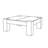 Solid Wood Coffee Table with Wabi-Sabi and Modern Minimalist Design
