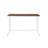 Tyrese Walnut & White Finish Writing Desk W/USB-1166462788