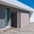 4 ft. W x 8 ft. D Plastic Lean-to Storage Shed