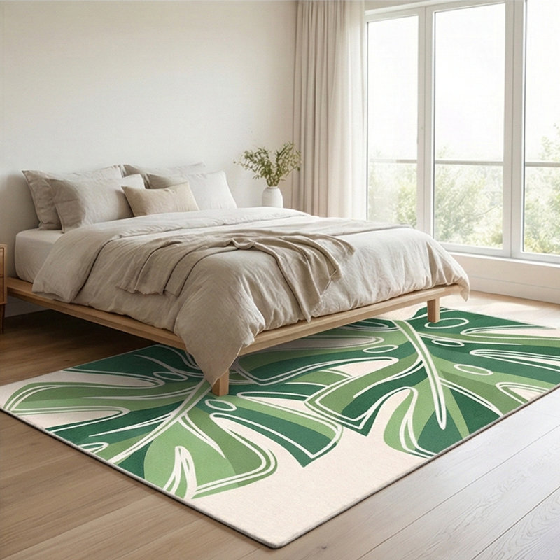 Tapis vert / crème Brandies