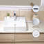 Bathroom Vessel Sink Rectangle - Vanity Sink Ceramic Porcelain - Wall Mounted Art Basin 50/60 cm-1834583588-1834583589