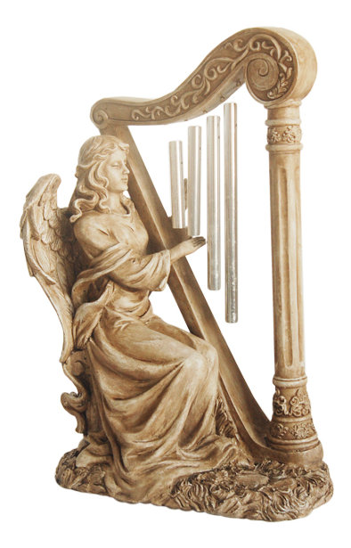 Statue de carillon de jardin 16 po Beige