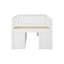 Lit mezzanine double avec armoire-493180323