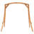 Swing Frame Solid Bent Wood with Teak Finish