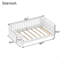 Lit plateforme simple en bois pour enfants, lit simple en bois à profil bas avec rails pour filles et garçons