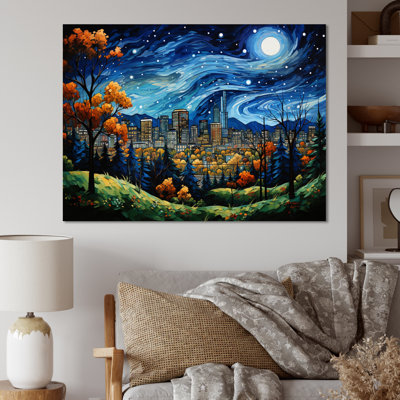 «Masterry Toronto The Starry I» sur toile
