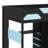 Full Size Wood Loft Bed With Desk, Multi-Storage Shelves,USB And RGB Light-900898232