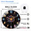 Horloge murale en verre 12 po