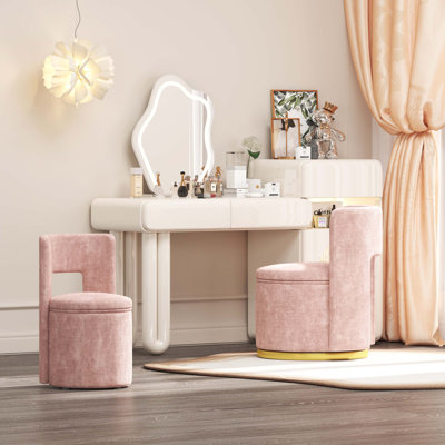Chaise pivotante avec rangement
