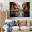 Thailand Floating Market Delights II - Cityscapes Canvas Art Print