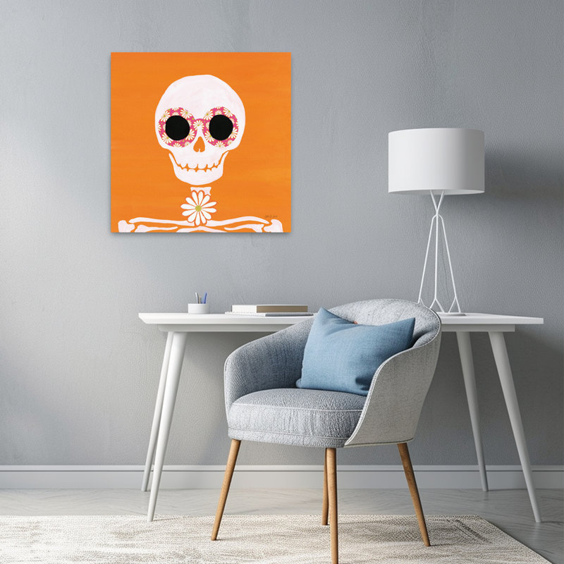 Hallo-Retro Ii, art floral, H 24 po x l 24 po