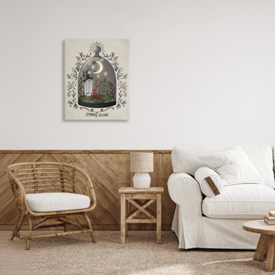 Toile en dôme Spooky Season, design par Giao Williams