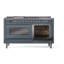 ILVE Nostalgie II 60 Dual Fuel Range, 5 Burners, Griddle, Frenchtop -1514149015-1514149103