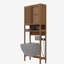 Support de toilette, salle de bain indépendante, salle de lavage, peu encombrant, couleur naturelle