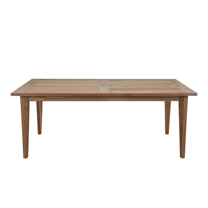 Croquet Teak Outdoor Dining Table