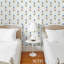 Papier peint Schumacher x Peg Norriss Forget Me Dots-219837319