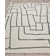 Exquisite Rugs Tangiers Handmade Hand-Tufted New Zealand Wool On Canvas Ivory/Black Area Rug