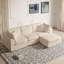 Canapé modulaire 110 pouces convertible en L avec repose-pieds et canapé modulaire 110 pouces-520920406