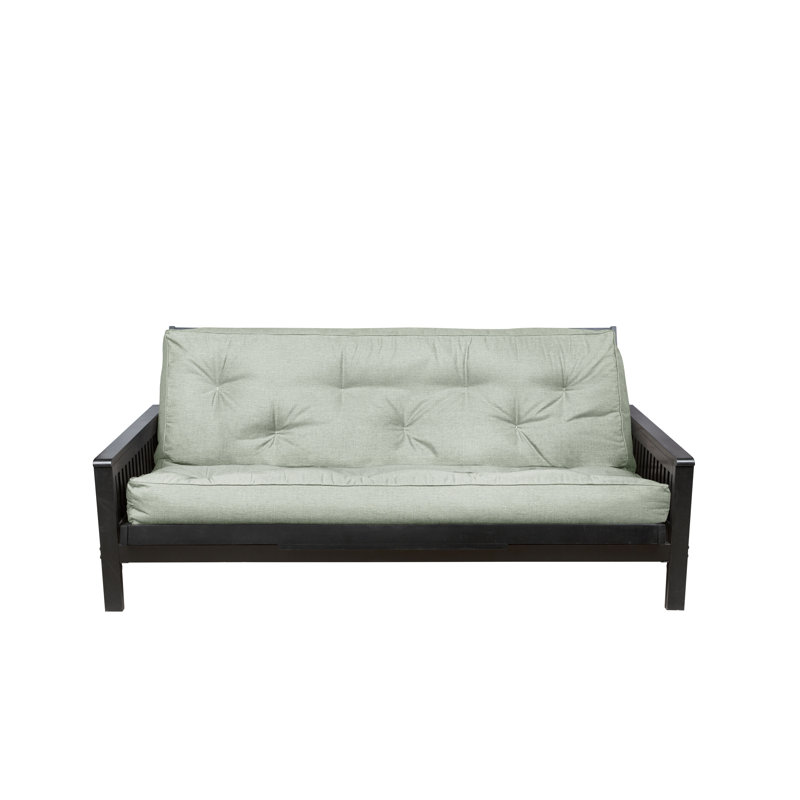 Matelas de futon en mousse viscoélastique Cotreau, Vert, Lit simple, 6"