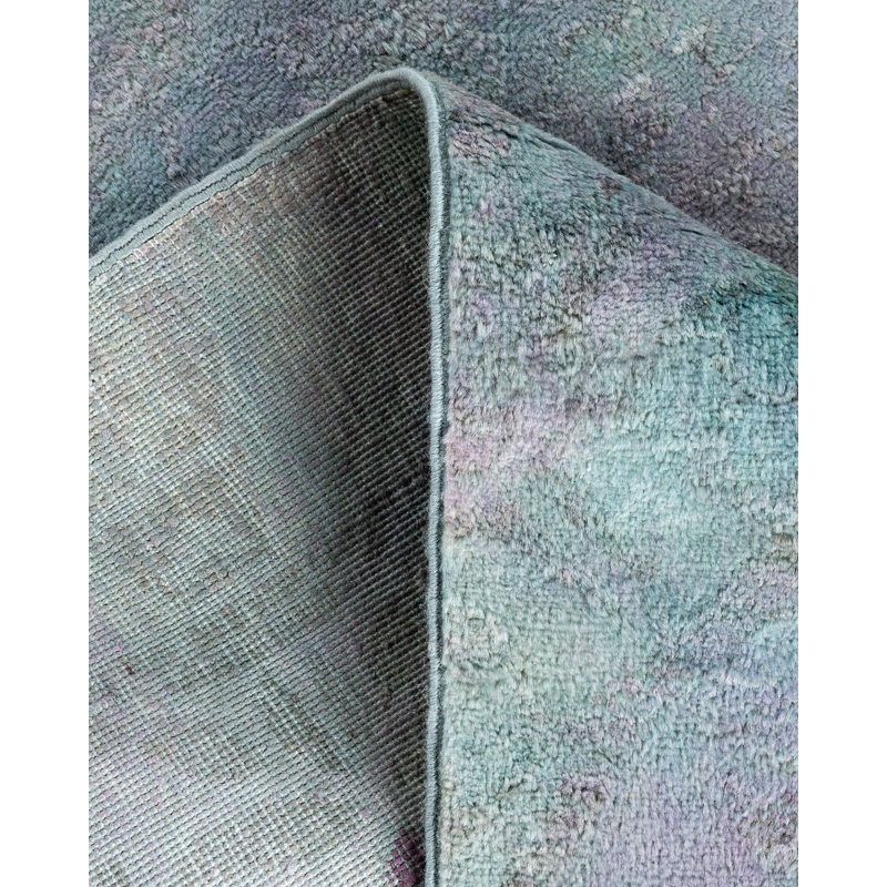 Tapis gris nouvel âge 4 pi 2 po x 6 pi 1 po Darlette