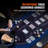 VEVOR 10 Player Foldable Poker Table