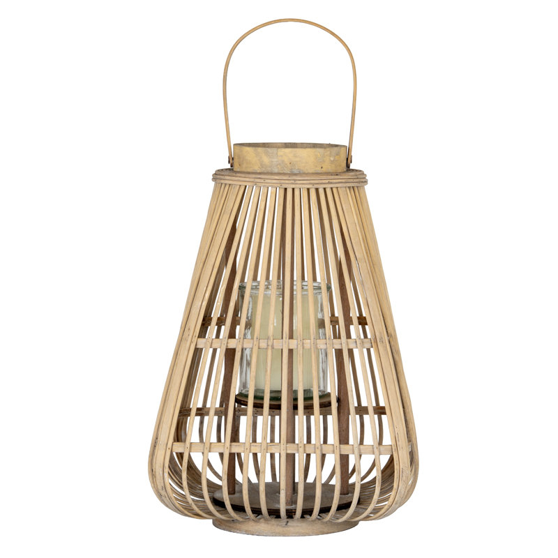Andrian Wicker Candle Accessories, 40cm H x 29cm W x 29cm D