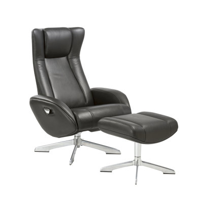 Wapato Upholstered Swivel Recliner