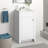 18.5" Single Bathroom Vanity With Cultured Marble Top-920901955