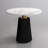 Black Round Marble Dining table-1421776292