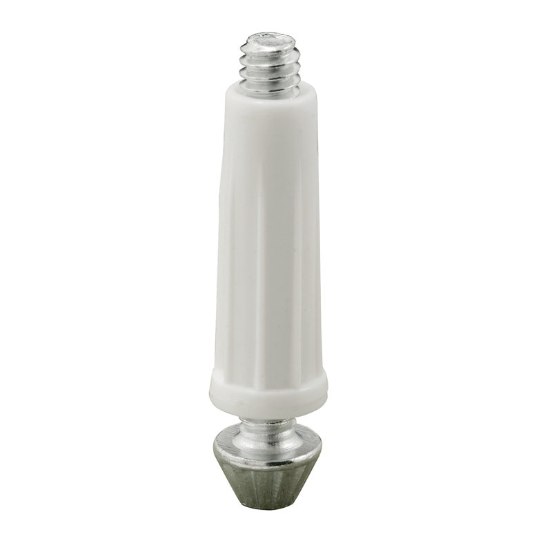 Pivot de porte pliable réglable en acier 3/8 po (paquet de 2)