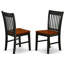 L'ensemble de 3 tables de salle à manger modernes comprend une table ronde en bois avec Dropleaf et 2 chaises de salle à manger, 42 x 42 pouces, chêne-1816246241-1764870116-1780679208