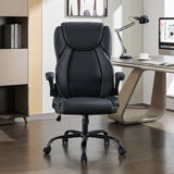 Office Chair  with Flip Adjust Armrests ,Computer Desk Chair