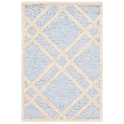 Deedgra Hand Tufted Wool Geometric Rug