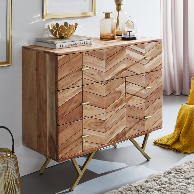 Radbourne 90cm Solid Wood Sideboard