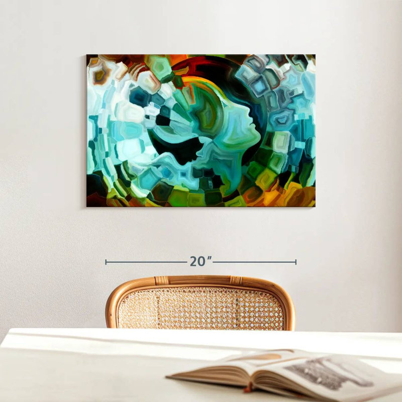 Leisha Creative Mind, 16" H x 24" W