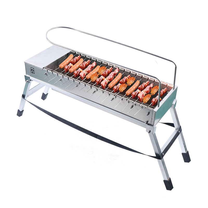 Machine à barbecue rotative électrique en acier inoxydable USB