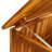 Union Rustic Emillie 150cm W 200L Water Resistant Acacia Solid Wood Deck Box in Brown
