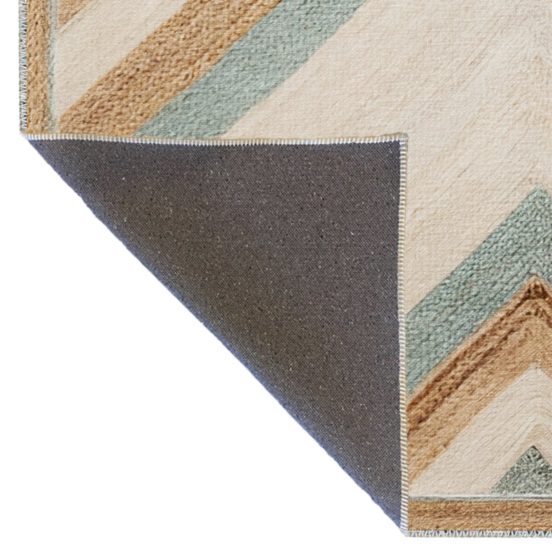 Tapis en polypropylène à motif géométrique Niell, Rectangle 3 pi 3 po x 4 pi 11 po