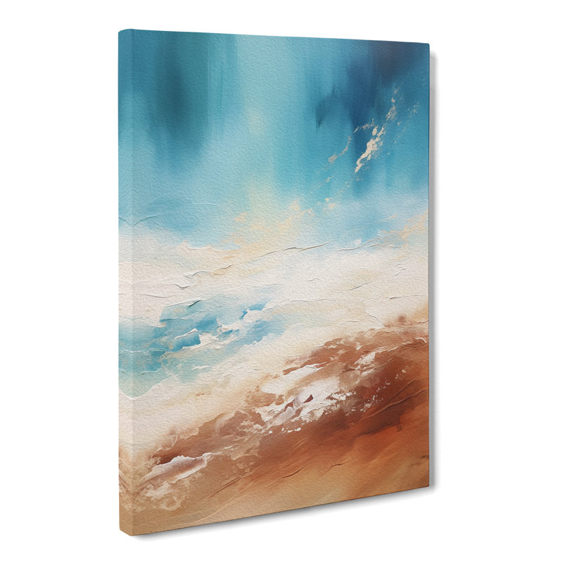 Seascape Abstract No.3 - No Frame Print, 60cm H x 40cm W x 3cm D