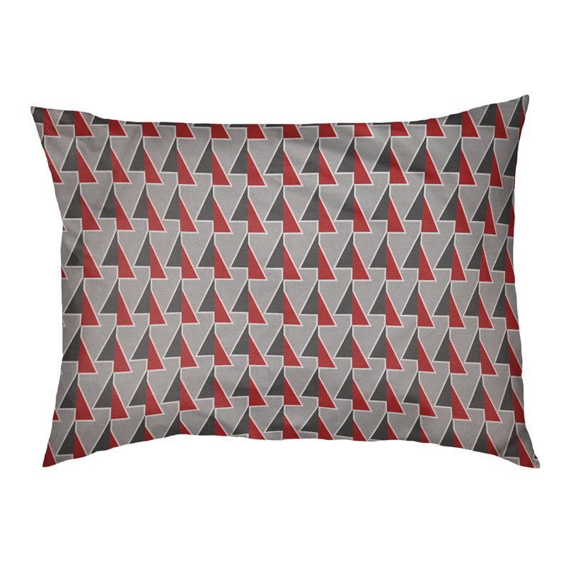 Coussin pour chien Chen, Moyen (l 40 po x P 6,5 po x H 30 po), Rouge