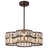 4-Light Adjustable Length Drum Chandelier-245865657