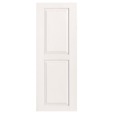 Exterior Vinyl Raised Panel Shutter Single