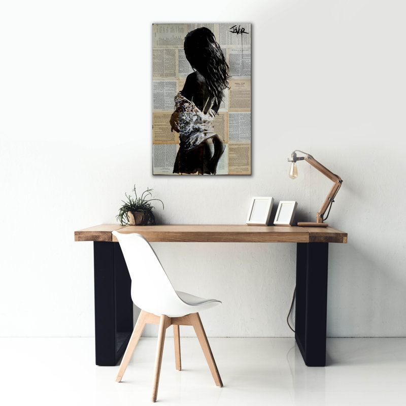 Toile épique «Endlessly» par Loui Jover, H 40 po x l 26 po x P 1,5 po
