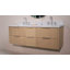 Armoire murale à double cuve noire Lucia-122944651
