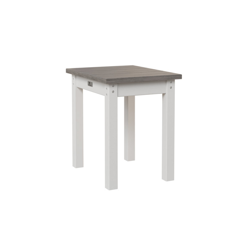 Berlin Gardens Economy End Table, Driftwood Gray