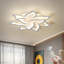 10-Light 85cm Semi Flush Mount