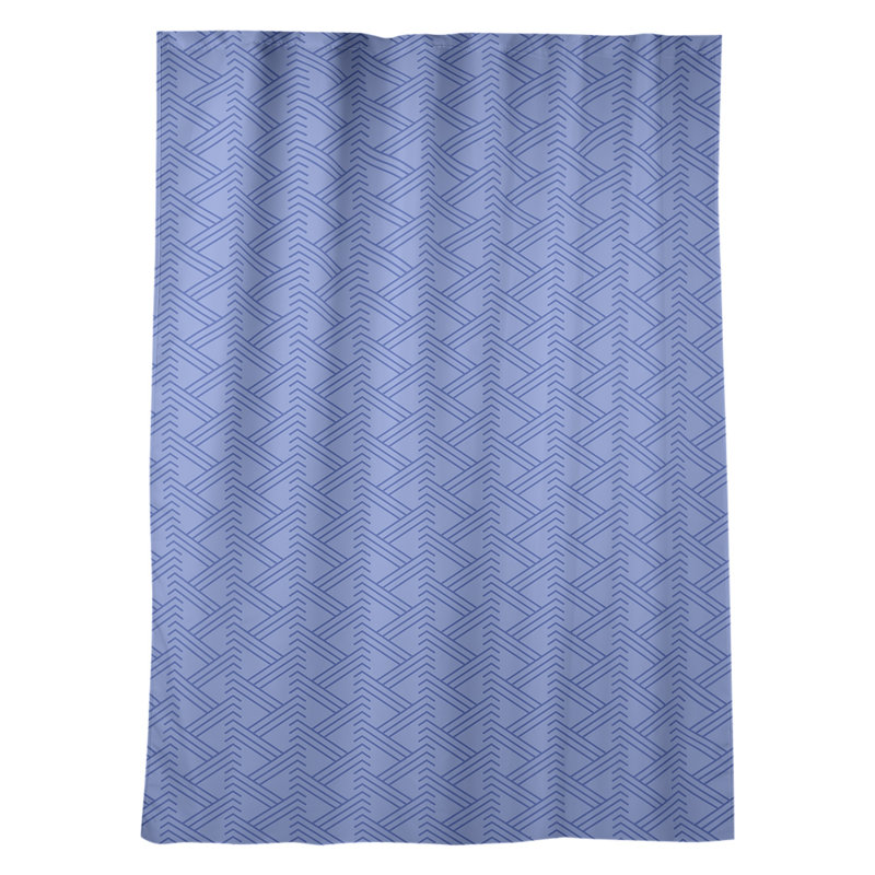 Jordao Room Darkening Curtain Single Panel, Blue